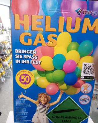 Gas elio