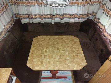 kit cuscini dinette roulotte fendt
