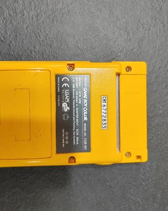 Game boy color giallo
