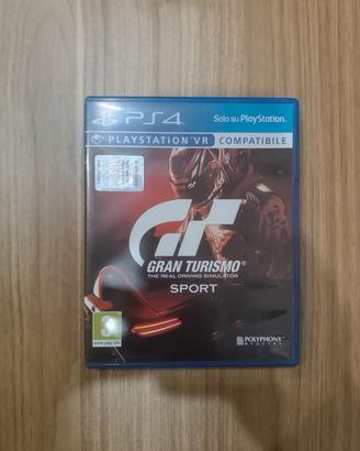 videogioco granturismo sport PS4 