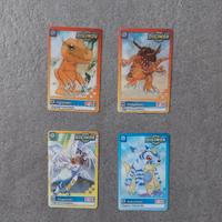 Carte Digimon Lenticolari Bandai 1999 