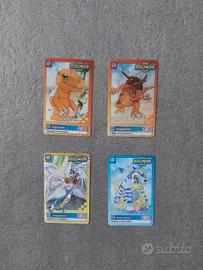 Carte Digimon Lenticolari Bandai 1999 