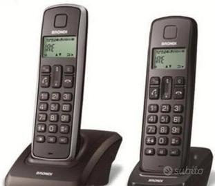 Telefono Cordless Brondi Roxy Twin Wireless