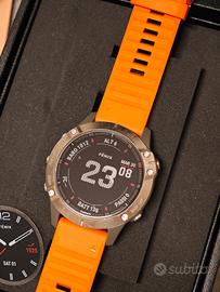 Garmin Fenix 6 pro sapphire titanio, 47mm