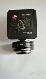 K&F Concept adattatore Fujifilm 