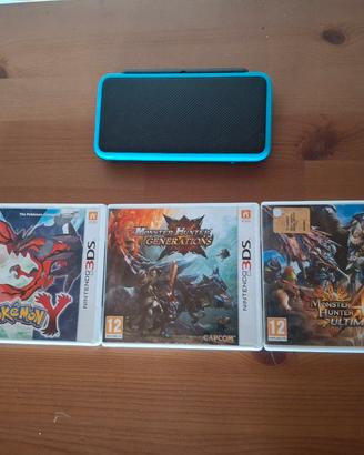 New Nintendo 2DS XL con giochi