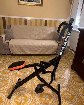 Sport: Total Crunch panca pieghevole salvaspazio