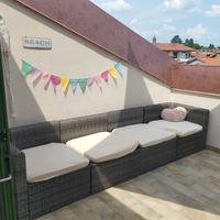 Divano da esterno modulabile 