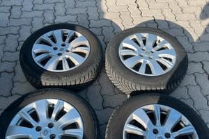 Cerchi in lega Renault Captur/Clio 16" + Gomme