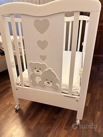 Lettino foppapedretti con materasso