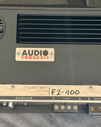 Amplificatore AudioSystem F2 400 Twister Series 4