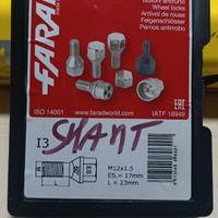 Bulloni antifurto FARAD per smart