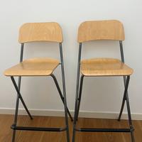 IKEA 2 sedie alte per tavolo all’americana