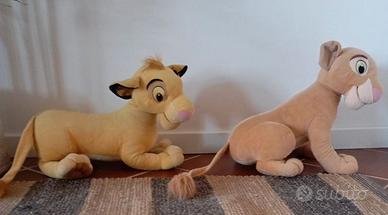 Ppeluche Disney de Il Re Leone, Simba e Nala