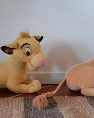Ppeluche Disney de Il Re Leone, Simba e Nala