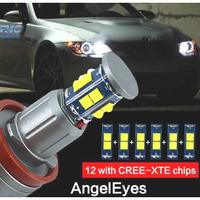 KIT LAMPADE OCCHI ANGEL LED 120W BMW E90 E92 X5 E7