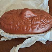 Pirofila con coperchio nuova