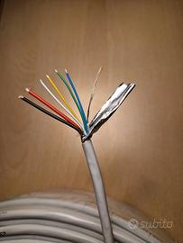 CAVO 2X0,75+4X0,22 Schermato per allarme antifurto