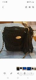 Mini Clucth bag nera 