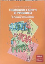 Libri per correggere i difetti di pronuncia 