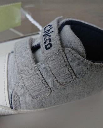 Scarpine Chicco Nursery Neonato Grigio Melange 17