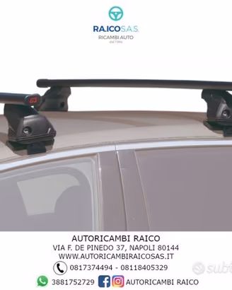 Barre Portatutto Portapacchi per TOYOTA