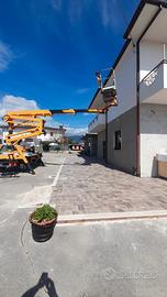 Piattaforma aerea cestello Nissan Cabstar