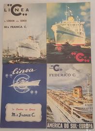POSTER VINTAGE COSTA CROCIERE 