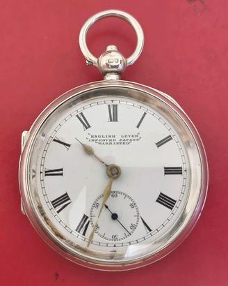Improved Patent ribalta Inglese in argento