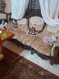 salotto completo stile Luigi XV barocco veneziano