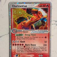 Charizard ex rosso fuoco