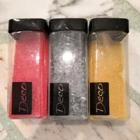 Decorazioni in vetro per vaso