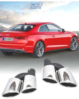 TERMINALI SCARICO AUDI LOOK S
