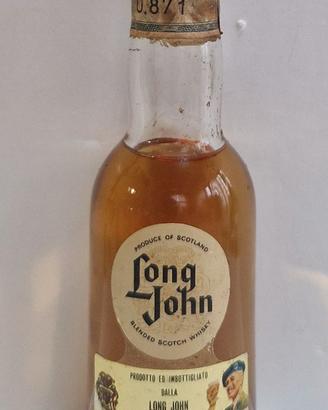 Long John Whisky 4,7 cl Vintage anni ’70