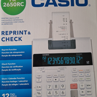 Calcolatrice Casio FR2650RC Mai usata