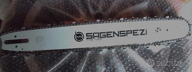 BARRA SPRANGA +CATENA CM 50 X MOTOSEGA  COME NUOVA
