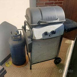 BARBECUE A GAS