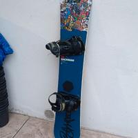 Snowboard BackMan 158 Con Attacchi K2 