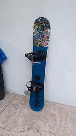 Snowboard BackMan 158 Con Attacchi K2 