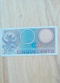 500 Lire Testa Alata
