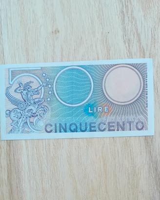 500 Lire Testa Alata