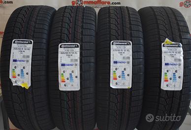 4 Pneumatici 225/60 R18 Continental Wintercontact 