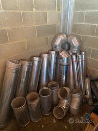 Canne fumarie in acciaio Landini