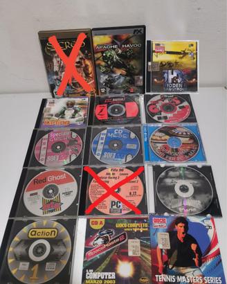 CD Giochi vecchi per pc