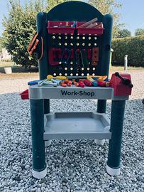 Gioco banchetto attrezzi bambino
