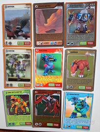 Lotto 33 carte rare miste Invizimals panini 2013