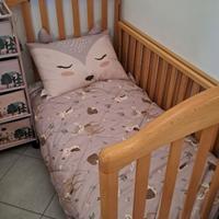 Lettino per bambini con materasso