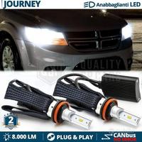 Kit LED H11 per Fari DODGE JOURNEY Luci Bianche