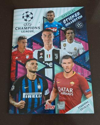 Album UEFA Champions League 2018/19 Topps completo
