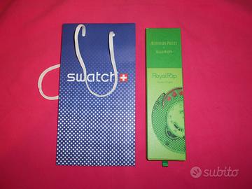 ROYAL POP AP X SWATCH GREEN 8  - ORIGINALE NUOVO